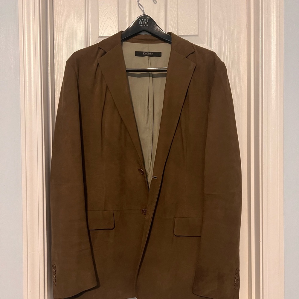 DKNY Tan Men's Sport Coat Vintage